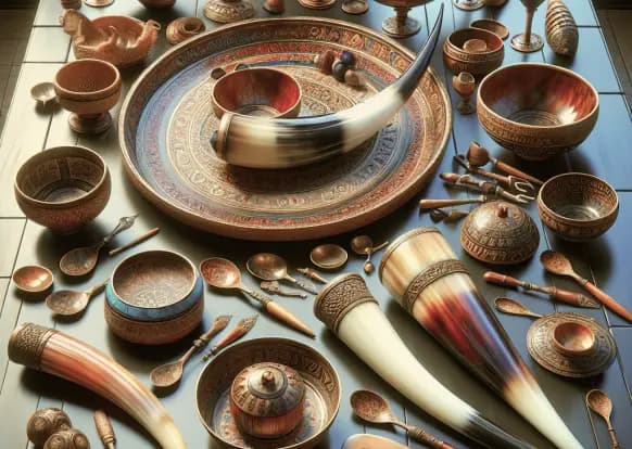 Handcrafted hornware collection